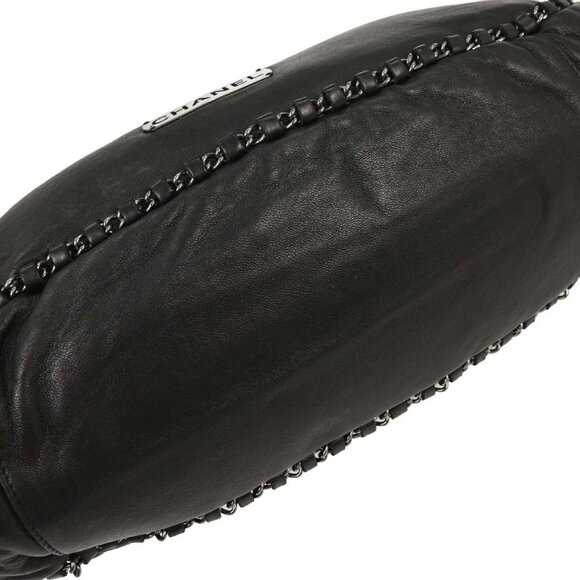 Chanel Black Lambskin Luxury Chain Around Hobo Bag - Picture 4 of 10